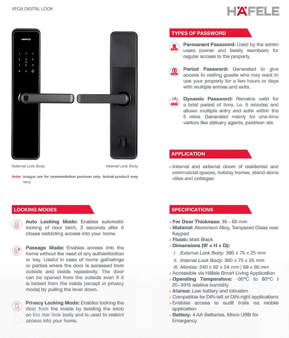 Hafele Residential Locks 5